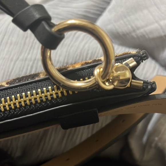 Rebecca Minkoff Calf Hair Convertable Clutch and Belt Bag Leopard design - Picture 9 of 16